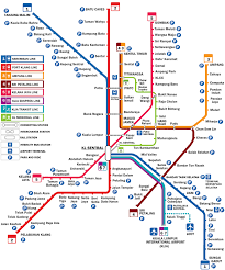 Le réseau entier est interconnecté, comme la ligne ampang et ses deux branches à plusieurs stations. Mapa Metra V Kuala Lumpur Kuala Lumpur Airport Map Kuala Lumpur Map