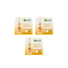 Erase skin dullness with garnier's vitamin c skincare products. Buy Garnier Skin Naturals Set Of 3 Fresh Mix Vitamin C Serum Face Sheet Masks Online Looksgud In