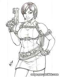 Pin On Resident Evil Sketch