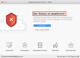 Aktivieren Oder Deaktivieren Des Schutzes In Kaspersky Security Cloud 19 Fur Mac