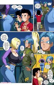 Android 18 and Trunks