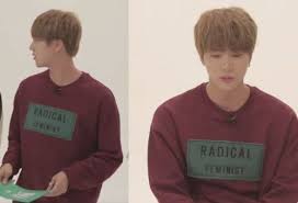 Jin Radical Feminist Long Sleeve Tshirt Men Radical Feminist Feminist