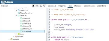 Display User Defined Types And Their Details Database Administrators Stack Exchange