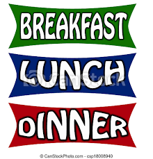 Check spelling or type a new query. Breakfast Dinner And Lunch Stamp With Words Breakfast Dinner And Lunch Inside Vector Illustration Canstock