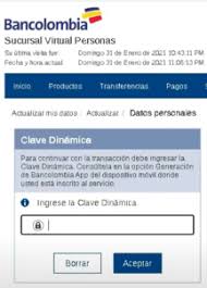 ¿notaste que app personas cambio? Bancolombia Registro Sucursal Virtual Personas