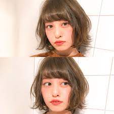 小顔 冬 フェミニン こなれ感 knot表参道 theaterグループ姉妹店 阿部展大 theater姉妹店knot表参道店長 354796 hair 丸顔 ヘアスタイル ヘアスタイルのアイデア 丸顔 髪型