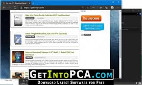 Before the introduction of video download software, or online video download services, internet download manager (idm). Microsoft Edge Browser 84 Offline Installer Free Download