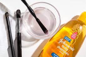 Run the bristles of the brushes under lukewarm water. How To Clean Makeup Brushes According To The Pros Into The Gloss