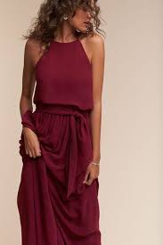 Black Cherry Alana Dress Bhldn Alana Dress Braidsmaid Dresses Red Bridesmaid Dresses