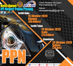 Check spelling or type a new query. Bidaan Nombor Pendaftaran Siri Ppn Jpj Pulau Pinang Facebook