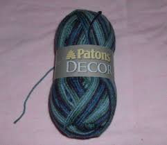 Patons Decor Yarn Color Mountain Top Variegated Yarn Colors Yarn Etsy