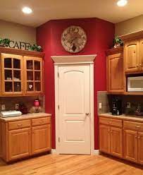 99 Cozy Red Kitchen Wall Decoration Ideas For You Accent Wall In Kitchen Kitchen Color Red Red Kitchen Accents