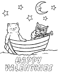 Cats whose lineage is officially recorded as purebred cats (pure breeds), such as persia, siamese, manx, and sphinx. Cat Valentine Coloring Pages