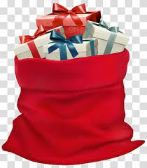 Bag Of Gifts Illustration Santa Claus Father Christmas Christmas Sack With Gifts Transparent Background Christmas Sack Father Christmas Merry Christmas Text