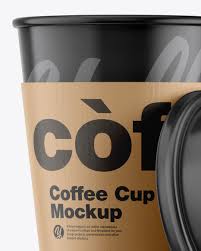 Download Glossy Coffee Cup W Holder Mockup In Cup Bowl Mockups On Yellow Images Object Mockups PSD Mockup Templates