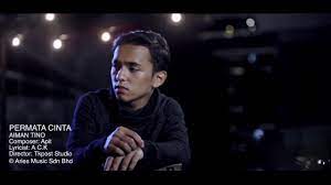 Lagu yang menjadi salah satu am f g c lihat diri ini tatap mata ini dm e adakah aku pendusta cintamu am f g renungku di sini di dalam hati ini c f g adakah aku insan yang. Aiman Tino Permata Cinta Lirik Vokal Youtube
