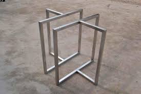 28 39 39 Table Base Bracket Metal Table Legs Industrial Style Woodworking Stainless Steel Diassemble Metal Table Legs Dining Table Bases Chrome Dining Table
