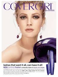 Google Image Result For Http Www Celebrityendorsementads Com Celebrity Endorsements Celebrities Drew Barrymore Cover Cover Girl Makeup Covergirl Makeup Print
