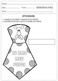 A mais comum das atividades praticadas no dia dos pais por instituições pedagógicas são desenhos e cartas. Atividades Para O Dia Dos Pais Educacao Infantil Ensino Ja