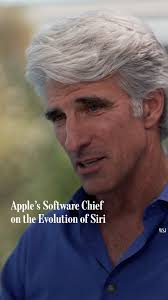 WSJ's Joanna Stern talks with Craig Federighi, Apple's head of software,  about the future of Siri. ⁠ ⁠ Watch more from the interview at the link in  our bio.