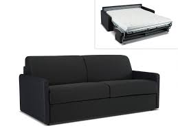 Il divano chiuso occupa solo 88 cm in profondità, in larghezza 186 cm con il bracciolo stretto slim. Divano Letto A 3 Posti A Ribalta In Tessuto Calife Grigio