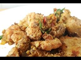 Airfryer Salted Egg Chicken Easy Airfryer Recipe Airfryer Masterchef Salted Egg Recipes Air Fryer Recipes
