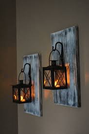 Rustic candle holders, candle wall sconce, oiled finish, wall decor gift, sconce & rustic farmhouse style wooden candle holder set localbeavers 5 out of 5 stars (263). Lantern Sconces Set Of 2 Wall Sconces Farmhouse Home Decor Rustic Wall Decor Wall Sconces Candle Rustic Wall Decor Wall Sconces Candle Wall Sconces