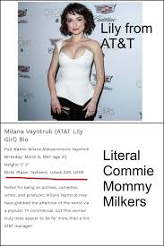 NIGGER NIGGER NIGGER - Milana Vayntrub (AT&T Lily Girl) Bio Height ...