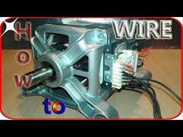 Can this motor be operated using 230v and what would be the. Washing Machine Motor Wiring Basics 3 Steps Instructables