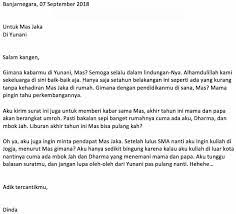 Contoh surat pribadi biasanya ditujukan untuk teman atau sahabat dekat. 10 Contoh Surat Pribadi Terlengkap Untuk Tugas Sekolah Suratku Id