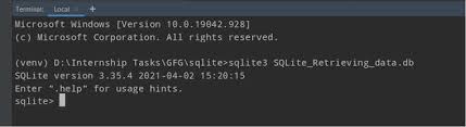 To remove the error code 5 from the sqlite database, the best way is to create a backup of the database having no locks. Python Sqlite Creating A New Database Geeksforgeeks