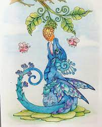 Free shipping on orders over $25 shipped by amazon. My First Page Finished From Nice Little Dragons I Love Dragon Coloring Nicelittledragons Tanyabogema A Little Dragon Dragon Coloring Page Coloring Pages