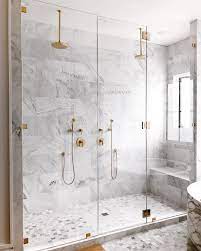 C H E R H O U S E On Instagram Here Is A Photo Of The Shower That We Designed And Built In Our Craftsman Bathroom Marble Bathroom Accessories Bathroom Design