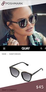 From quay australia, these sunglasses feature: Quay Australia Sweet Dreams Sunglasses Quay Australia Quay Australia Sunglasses Quay