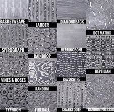 How To Make Damascus Steel Patterns Ideas How To And Guide