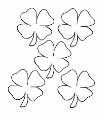 Clover Coloring Page Coloringnori Coloring Pages For Kids