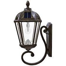 Royal Bulb 21 H Bronze Solar Led Outdoor Wall Light 13x10 Lamps Plus Solar Led Lights Solar Wall Lights Solar Light Bulb