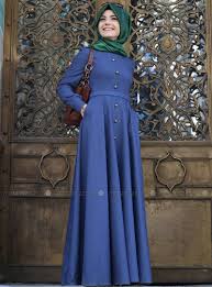 Denim Dress Blue Modanisa Musluman Elbisesi Elbise Elbise Modelleri