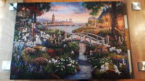 101 dalmatians puzzle thomas kinkade. Schmidt Puzzle 1000 Pieces 101 Dalmatians By Thomas Kinkade Looooved Doing This One Jigsawpuzzles