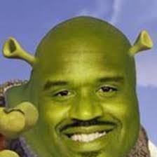 Shrekille O'Neal Blank Template