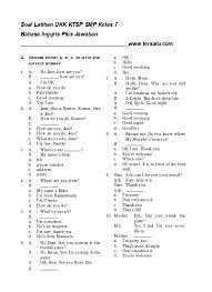 Also, expressions used to show concern can make a conversation feel more lively. Soal Bahasa Inggris Expressing Gratitude Kelas 7 Smp