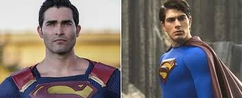 From his blue uniform to his flowing red cape to the s shield on his chest, superman is one of the most. Arrowverse Brandon Routh Atom Schlupft Wieder In Superman Kostum Gastauftritt Von Original Robin Burt Ward Bestatigt Tv Wunschliste