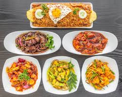 Historic building in singapore used as a food centre. Lau Pa Sat Shangri La Delivery Colombo Uber Eats