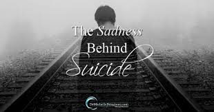 Sadness brings us together, tears us a part and challenges our capacity and will to live. The Sadness Behind Suicide Dr Michelle Bengtson