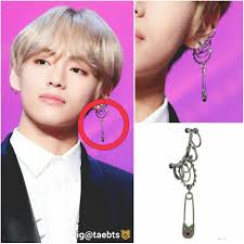 Bts Earrings Small Diamond Stud Earrings Ear Piercings