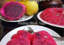 Tuang secukupnya sirup diatas puding yang telah siap. Langkah Mudah Untuk Membuat Puding Buah Naga Anti Gagal Resep Bunda