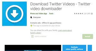 Download twitter clips