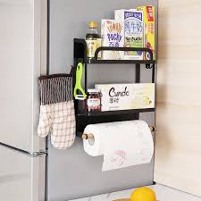 Maybe you would like to learn more about one of these? Buy Kitchen Double Layers Magnetic Refrigerator Rack Storage Holder Black At Affordable Prices Free Shipping Real Reviews With Photos Joom