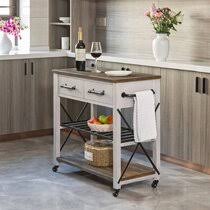 Vintage kitchen carts for sale. Vintage Kitchen Cart Wayfair