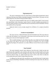 Learning to speak a few handy words and phrases in tagalog, which is sometimes also called filipino, can make traveling in the philippines much easier. Art App Reaction Paper Docx Nickole R De Ramos 3ece Mga Kababayan Ko This Song Is Composed By Francis M Whose Heart Is United With His Beloved Land Course Hero